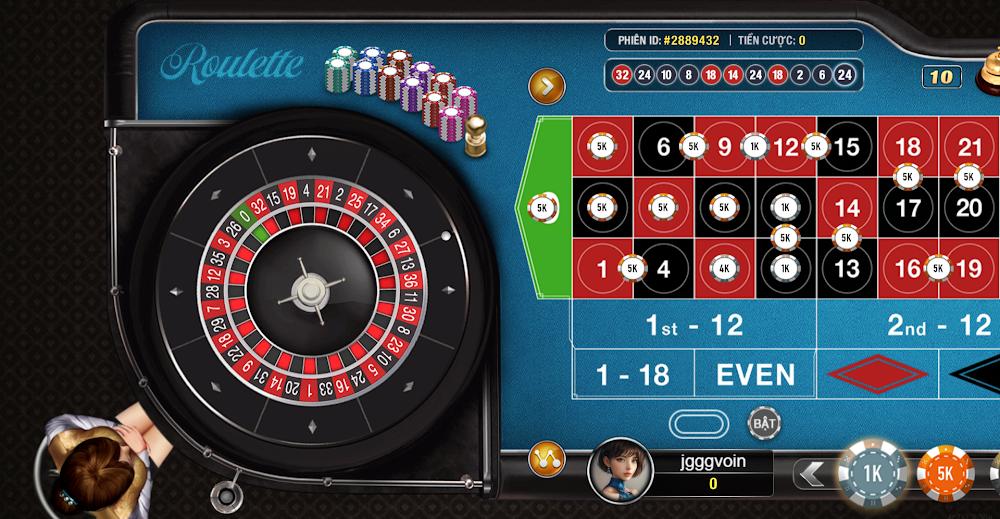 Các loại cược trong và cược ngoài Roulette