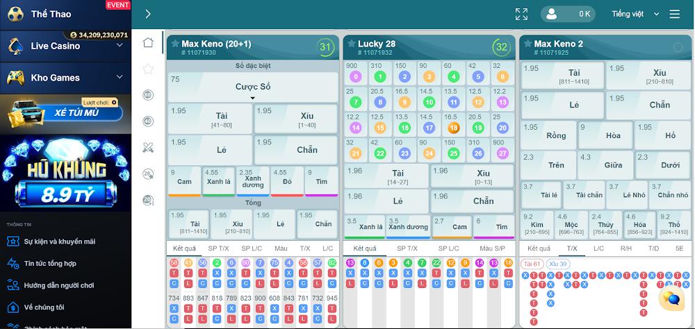 Tỷ lệ thưởng hấp dẫn tại sảnh lô đề